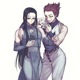 Hisoka x Illumi wallpaper