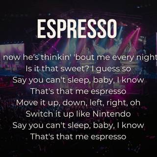 Sabrina Carpenter lyrics wallpaper