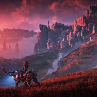 Video game landscape wallpaper