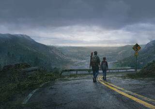 Video game landscape wallpaper