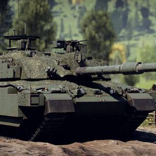 Challenger 2 tank wallpaper