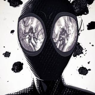 Miles Morales black wallpaper