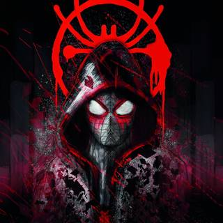 Miles Morales black wallpaper