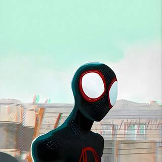 Miles Morales black wallpaper