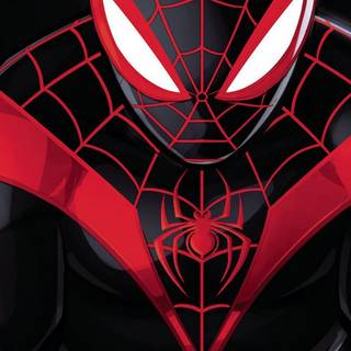 Miles Morales black wallpaper