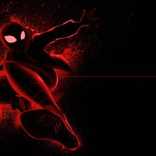 Miles Morales black wallpaper