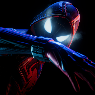 Miles Morales black wallpaper