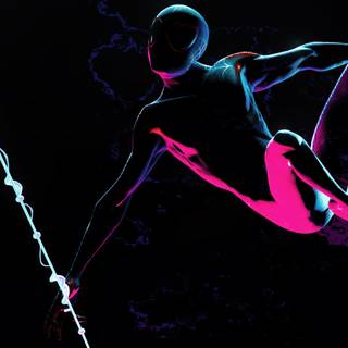 Miles Morales black wallpaper