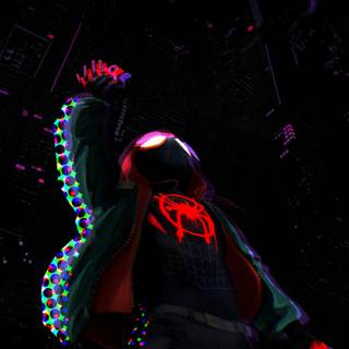 Miles Morales black wallpaper