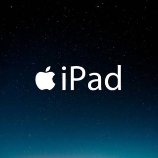 iPad logo wallpaper