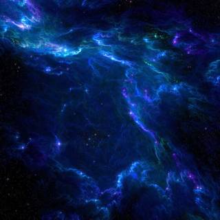 Dark blue space wallpaper