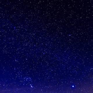 Dark blue space wallpaper