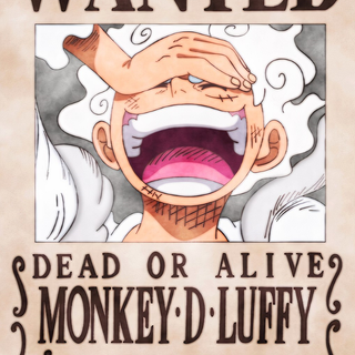 Luffy bounty poster wallpaper