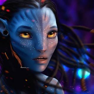 Avatar Neytiri wallpaper