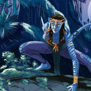 Avatar Neytiri wallpaper