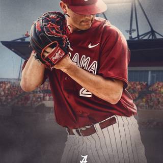 Alabama Crimson Tide baseball wallpaper
