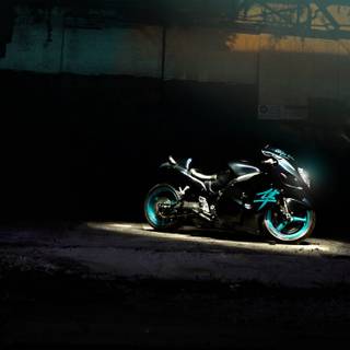 Black Hayabusa wallpaper