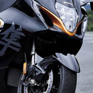 Black Hayabusa wallpaper