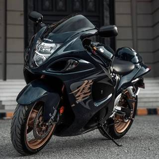 Black Hayabusa wallpaper