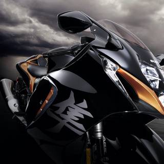 Black Hayabusa wallpaper