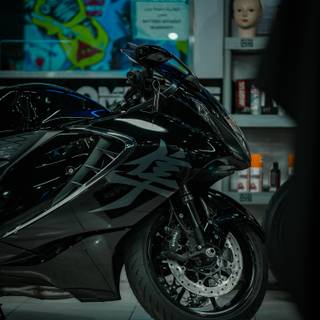 Black Hayabusa wallpaper