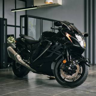 Black Hayabusa wallpaper