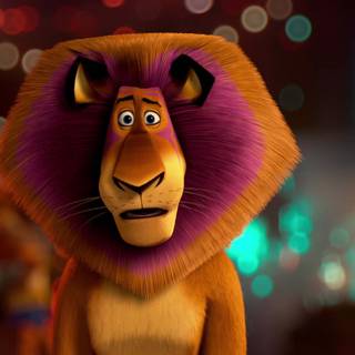 Alex the lion wallpaper