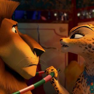 Alex the lion wallpaper