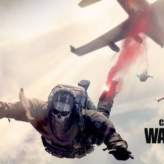 Warzone logo wallpaper