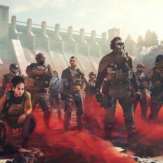 Warzone logo wallpaper