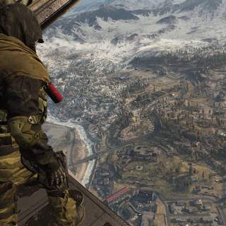 Warzone logo wallpaper