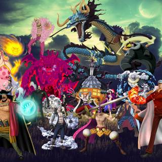 One Piece villains wallpaper