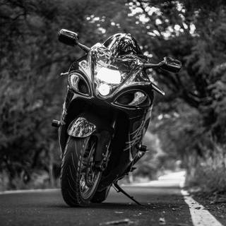 Black Hayabusa wallpaper