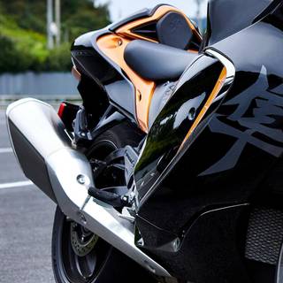 Black Hayabusa wallpaper