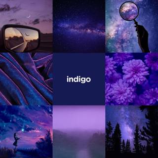 Indigo aesthetic wallpaper