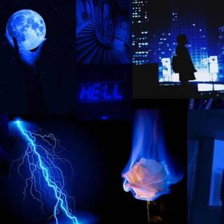 Indigo aesthetic wallpaper