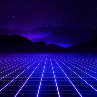 Indigo aesthetic wallpaper