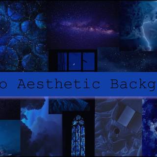 Indigo aesthetic wallpaper