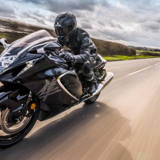 Black Hayabusa wallpaper