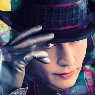 Johnny Depp Willy Wonka wallpaper