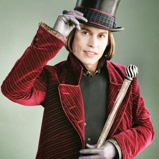 Johnny Depp Willy Wonka wallpaper