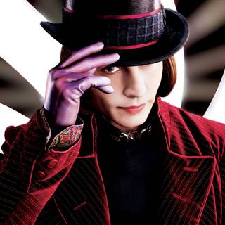 Johnny Depp Willy Wonka wallpaper