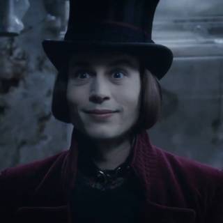 Johnny Depp Willy Wonka wallpaper