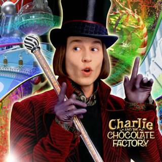 Johnny Depp Willy Wonka wallpaper