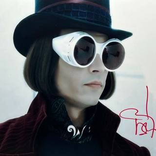 Johnny Depp Willy Wonka wallpaper
