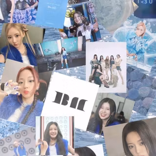 Babymonster collage wallpaper