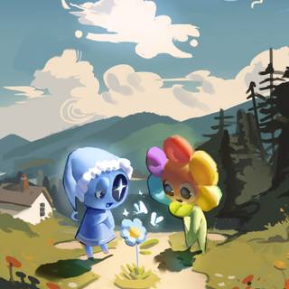 Astro and Dandy wallpaper