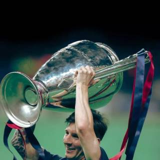 Messi UCL 4k wallpaper