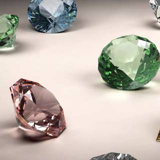 Diamond stone wallpaper