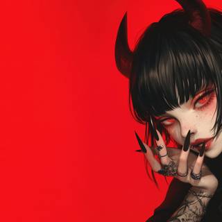4k anime girl eyes wallpaper